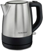 Hamilton Beach Commercial HKE110 1 Liter Hot Water Tea Kettle, Hospitality Rated, Stainless Steel by HamiltonBeachCommercial