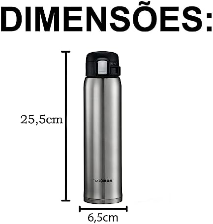 Zojirushi SM-SD60XA Stainless Steel Vacuum Insulated Mug, 1 Count (Pack of 1), Stainless,20 ounces - Image 5