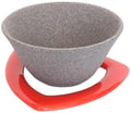 COFIL Japanese Ceramic Coffee Filter, Made in Japan, Reusable Dripper, Red Holder by IPPINKA