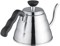 1L Stainless Steel Gooseneck Kettle Pour Over Pot Induction Compatible with Slow Flow Spout for Coffee & Tea by Unknown