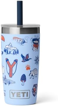 YETI Rambler Jr. 10 Oz Tumbler with Silicone Straw Lid by YETI