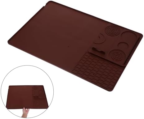 Silicone Coffee Maker Tamper Mat 22.8x15.7 Inch Coffee - Image 7