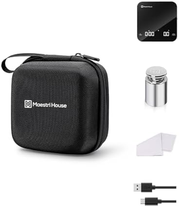 Maestri House S2 Espresso Coffee Scale with Timer, Barista Kit, 2kg/0.1g by MaestriHouse