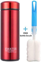 Glass Liner Vacuum Flask Stainless Steel Water Bottle Insulated Travel Coffee Mug,11oz,9oz Available (11oz, Red) - Image 3