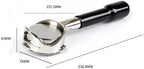 58mm 3 Ear Hollow Bottomless Portafilter Barsetto，Compatible For Barsetto, BAE01/BAE02/BAEO2S Barista Accessory(D Colore wood) - Image 2
