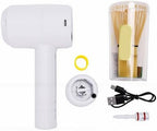 Electric Matcha Whisk Handheld Milk Frother 1200mAh Rechargeable USB Battery Fast Mixing for Cocoa Latte Home Kitchen Use - Image 6