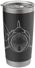 Basking Shark Stainless Steel Insulated Tumbler by Unknown
