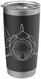 Basking Shark Stainless Steel Insulated Tumbler by Unknown