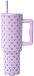 Simple Modern Disney Tumbler w/Handle &Straw Lid,Minnie Mouse Me on Violet Breeze,Trek Collection,Insulated Stainless Steel,Water Bottle Travel Mug,Reusable,Gifts - Women Men 40 Ounces (Pack of 12) by Unknown