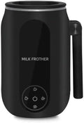 Electric Milk Frother | 4-Mode Hot & Cold Foam Maker for Latte by Unknown
