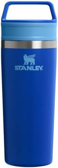 STANLEY Cafe To Go Travel Mug 16 oz | Leakproof Two-Part Drink Through Lid | Tumbler Cup for Coffee, Tea and Drinks | Insulated Stainless Steel Coffee Mug | BPA-Free | Cobalt by Unknown