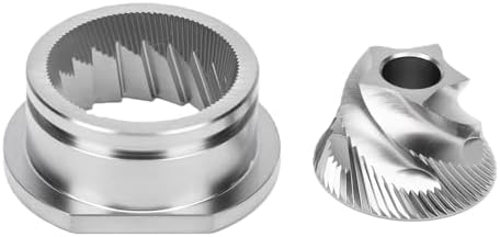 Stainless Steel Coffee Grinder Burrs Conical Burr Set Replacement for HS Plus with Modified Grooves Ensures Uniform Particles 1.9 Inch Diameter Ideal Home Baristas and Commercial - Image 6