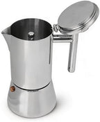 Dilwe Classic Stovetop Coffee Maker, Stainless Steel Coffee Maker Coffee Pot for Classic Italian Coffee, Coffee Cooker for Home and Camping, Easy to Operate (500ml) by Dilwe