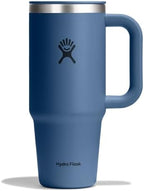 Hydro Flask Coffee Travel Tumbler Mug – Insulated Stainless Steel, Leak Resistant Hot & Iced Coffee Cup 24 Oz Harbor Blue by Unknown