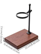 Baoblaze Coffee Dripper Stand with Wooden Base Stable Pour over Coffee Station with Adjustable Bracket Minimalist Dripper Holder for Cafes, Style - Image 7
