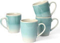 famiware Coffee Mugs Set, 13oz Mug Set of 4, Stoneware Cups with Handle by Famiware