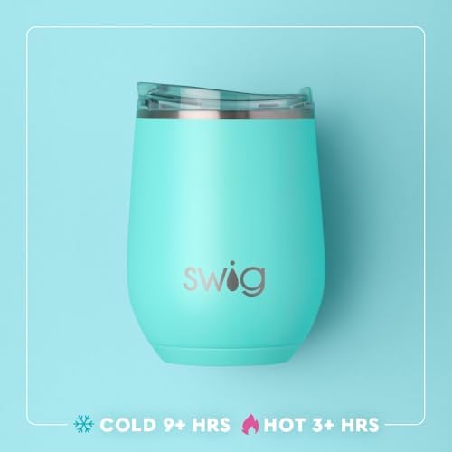 Swig Life 12oz Insulated Wine Tumbler with Lid, Bride to Be - Image 4