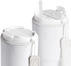 PYD Life 6 Pack Sublimation Coffee Tumblers 20 OZ with Lid and Straw - Image 4