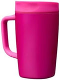 Owala SmoothSip Slider Stainless Steel Insulated Travel Mug with Handle, 100% Leak Proof, For Hot and Cold Drinks, Travel Friendly with Sliding Lock Lid, 12oz, BPA Free, Leak Proof, Read My Lips by Unknown