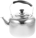 DOITOOL Stainless Steel Tea Kettle Stovetop 6L, Stovetop Tea Pot Food Grade Stovetop Whistling Tea Kettle Classic Stovetop Kettle Portable Camp Tea Pot for Home Outdoor Campfire Use by DOITOOL