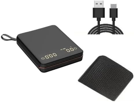 Portable Mini Digital Coffee Scale 2kg1g Precision Kitchen Scale with Timer Suitable for Hand Pour Coffee - Image 6