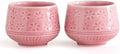 Pink Matcha Kit Set With Tea cups by Buucup