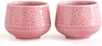 Pink Matcha Kit Set With Tea cups by Buucup