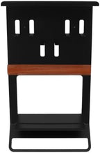 Coffee Portafilter Organizer Rack | Multifunctional Storage for Portafilters/Mugs/Tools | Iron & Composite Wood Wall Mount Holder - Image 3