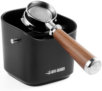 MHW-3BOMBER Cleaning Set for Coffee Bar/Counter, Includes an air Blower, a Knock Box and Four Towels - Image 2