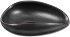 Tea Vessel Ceramic Coffee Bean Dosing Cup Coffee Bean Weight Tray Container Coffee Bean Measuring Cup Spoon Flower Loose Tea Scoop Coffee Bar Organizer Chinese Tea Ceremony Accessories (Matt Black) - Image 3