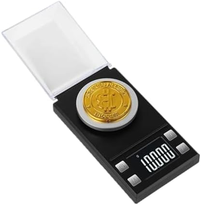 Electronic Scale, Digital Jewelry Scale Balance Gram 0.01g 20g/50g/100g High Precision Gold Mini Pocket Medicinal Herbs Weight Tool,for Meal Prep, Baking and Cooking(100g 0.001g) - Image 2