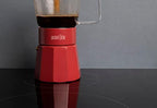 La Cafetière Verona Glass Espresso Maker, Red, 6 Cup, Gift Boxed - Image 7