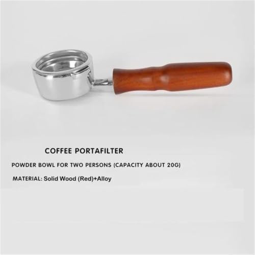 Coffee 58MM Bottomless Portafilter,Compatible With GAGGIA,Filter Basket Replacement Espresso Machine Barista Accessories Coffee Tools(Alloy-06) - Image 2