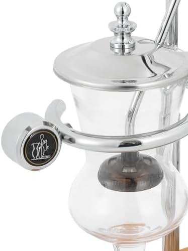 Siphon Coffee Maker Luxury Gold Antique Syphon Coffee Brewer Tea Siphon Brewer Siphon Tea Maker Belgium Belgian Coffee Maker for Commercial&Domestic Use - Image 7