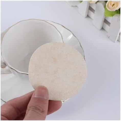100Pcs Round Coffee Filter Paper 56mm 60mm 68mm For Maker Dripper Filters Tools Moka Pot(60MM) - Image 2