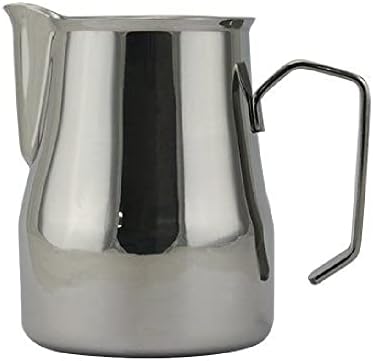 Motta Stainless Steel Europa Professional Milk Pitcher/Jug, 17 Fluid Ounce by MetallurgicaMottta