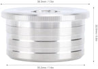 Reusable Coffee Capsule, Silver Stainless Steel Coffee Capsule Filter Kit Espresso Machine Accessories and Tools for Coffee Machine (with Paper Filters Brush Spoon Press Hammer) - Image 6
