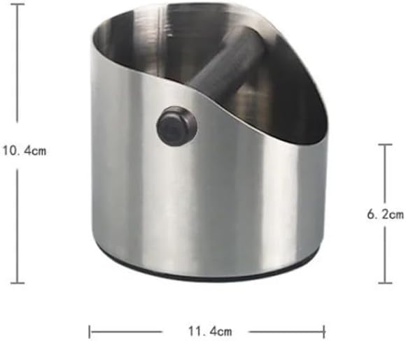 HEPBAK Coffee Knock Box Durable Stainless Steel Absorbent Bucket Anti-slip Espresso Plastic Waste Bin Basket Coffee Kitchen Accessories - Image 3