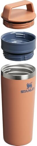 STANLEY Cafe To Go Travel Mug 16 oz | Leakproof Two-Part Drink Through Lid | Tumbler Cup for Coffee, Tea and Drinks | Insulated Stainless Steel Coffee Mug | BPA-Free | Toast - Image 2