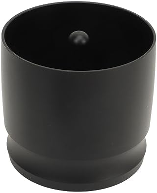 Fydun 58mm Coffee Blind Shaker, Dosing Rings Press Aluminum Alloy Anti Flying Accessories Powder Picker Making Supplies Grey Tampers Receiver Container Dust Cup (Black 58mm) - Image 5