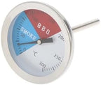 1pc 300°C Degrees BBQ Smoker Oven Thermometer Stainless Steel by Unknown