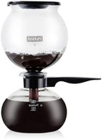 Bodum 34 oz Pebo Vacuum Coffee Maker, High Heat Borosilicate Glass, Black - Image 2