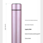 Intelligent temperature measurement thermal cup, 304 stainless steel double-layer vacuum straight bottle 500ml - Image 6
