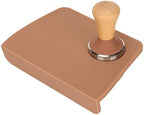LiebeWH Coffee Tamp Mat Silicone Tamping Pad with Beech Tamper Food Grade - Image 2