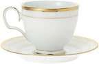 Noritake P91988/4335 Cup & Saucer (Pair) (COFFEE & TEA COFFEE) 250cc Hampshire Gold 2 Guests Fine Porcelain - Image 3