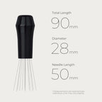 Normcore WDT V4, Retractable 14-Needle Espresso Tool, Black - Image 3