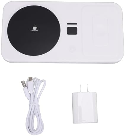 Mug Warmer with 3 Temp Electric Beverage Heating Pad 3A 9V Phone Charging Station Auto Shut Off in 8 Hours Compact Desk Mat for Coffee Tea Compatible with Devices - Image 6