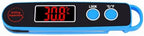 banapoy Digital Meat Thermometer, Read Food Thermometer, Real Time Food Temperature Probe with Bright LED Display and Wide Range, for BBQ Kitchen Grilling Baking Frying (Blue) by Facilitateyourlife