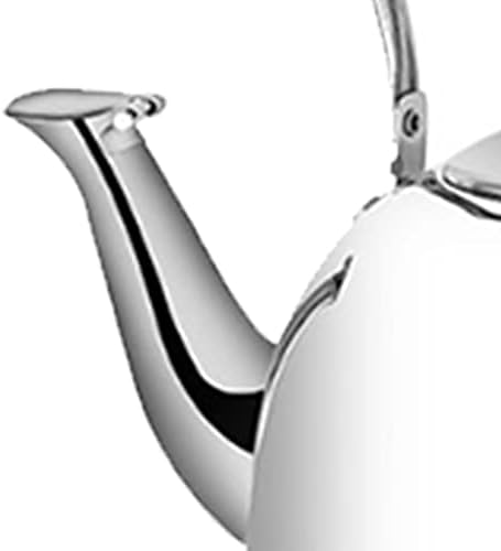 Whistling Tea kettle, 2L Stainless Steel Tea Kettle Stovetop With Anti-Hot Handle, Hot Water Boiling Tea Pots For Stove Top - Silver - Image 7