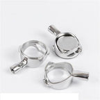 Coffee Machine Portafilter Handle,Compatible With Gaggia,Modified Filter 58MM Bottomless Hollow Stainless Steel filter basket(58mm-black) - Image 3